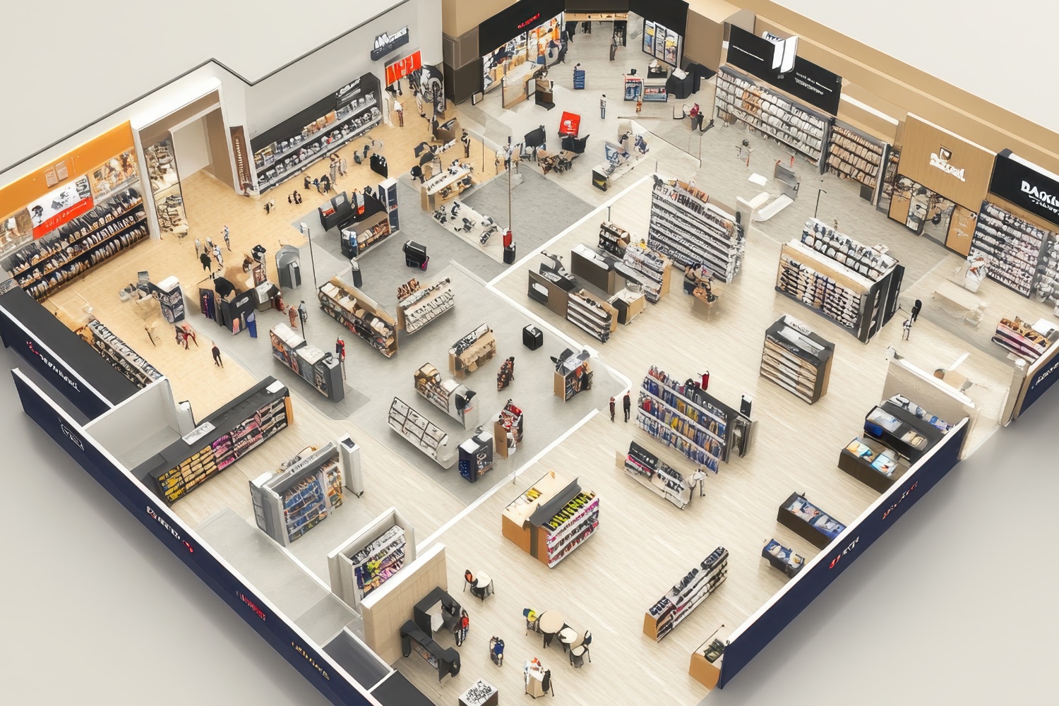 Diseño de tiendas de retail