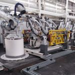 Robot planta bumper Project Management para empresa de automoción