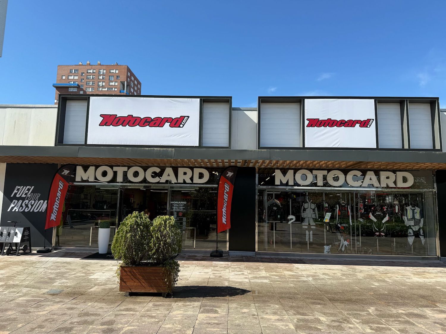 Motocard Bilbao exterior